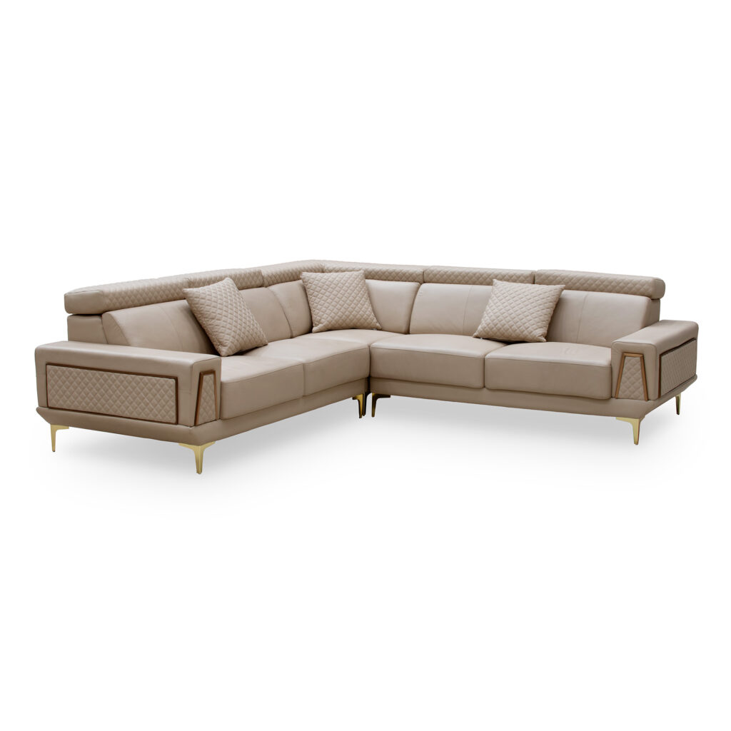 Plush L-Shape Couch
