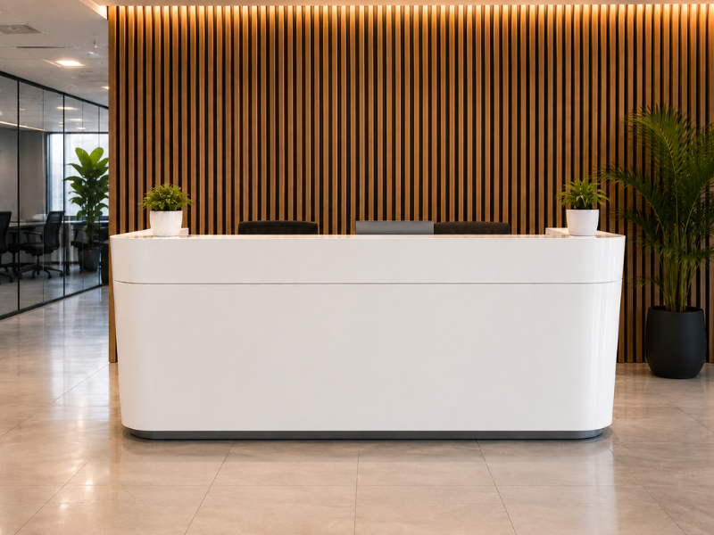 Nova Curved Reception Desk