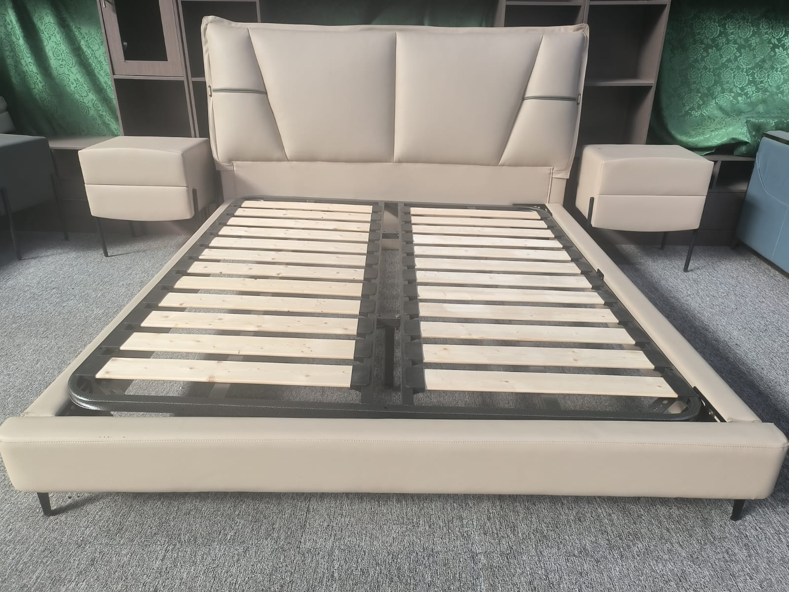 Valencia Modern Upholstered Bed - Image 2