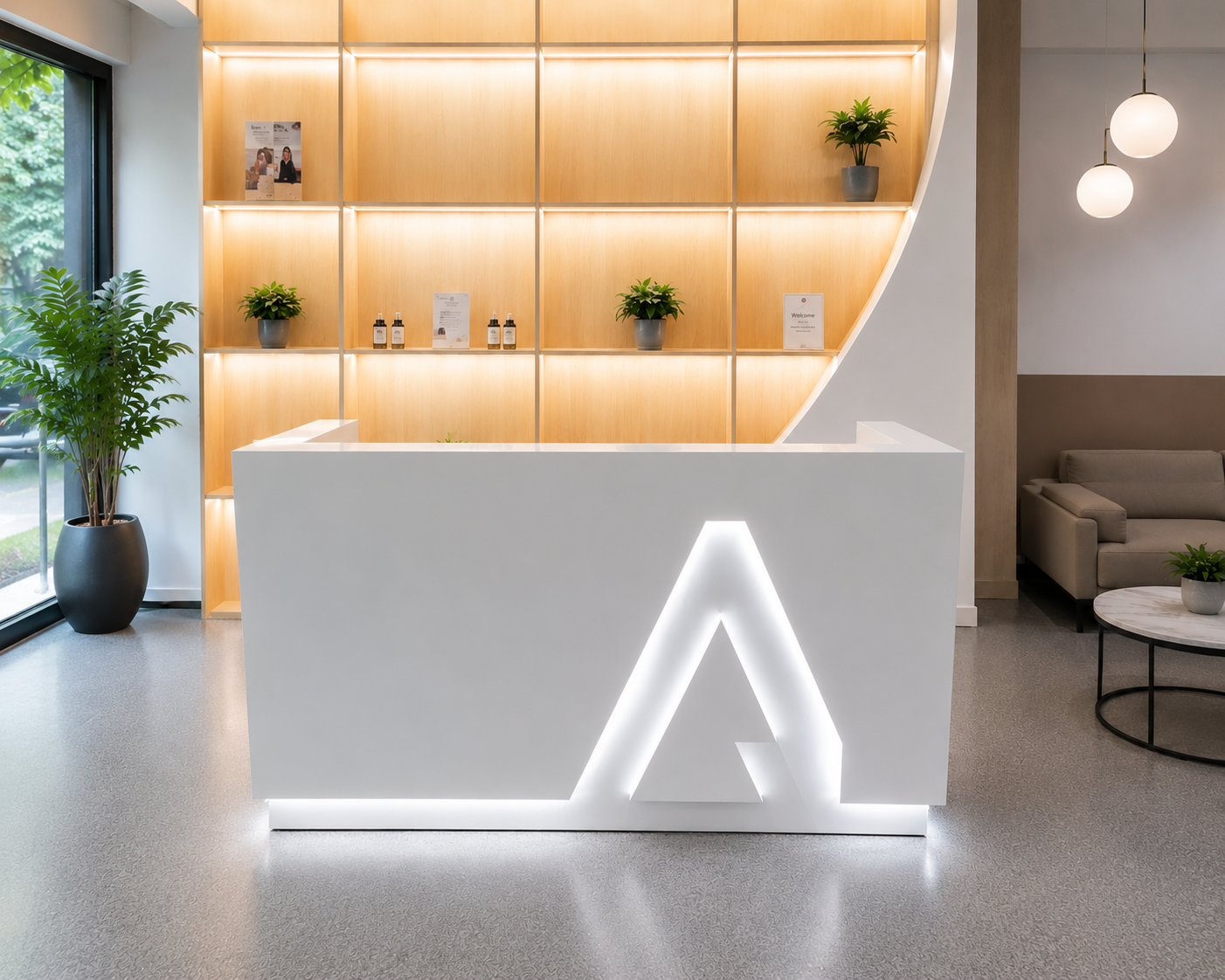 Charlotte Reception Desk
