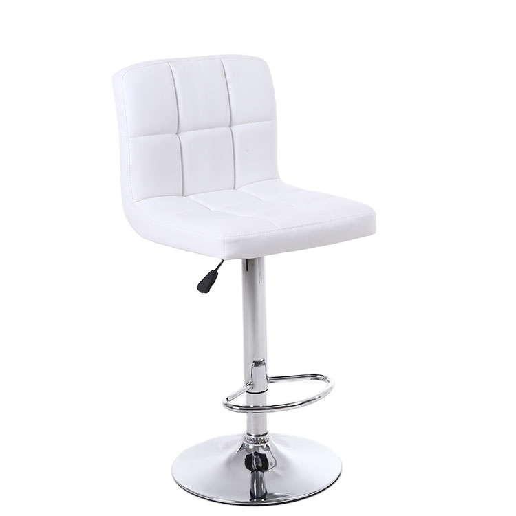 Verona Adjustable PU Leather Bar Stool - Image 2