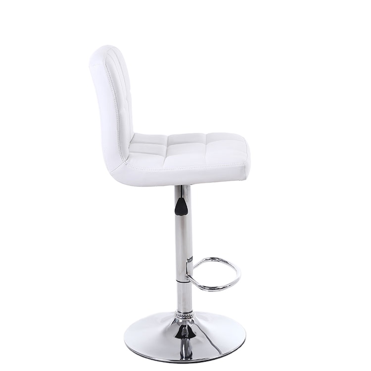 Verona Adjustable PU Leather Bar Stool - Image 3