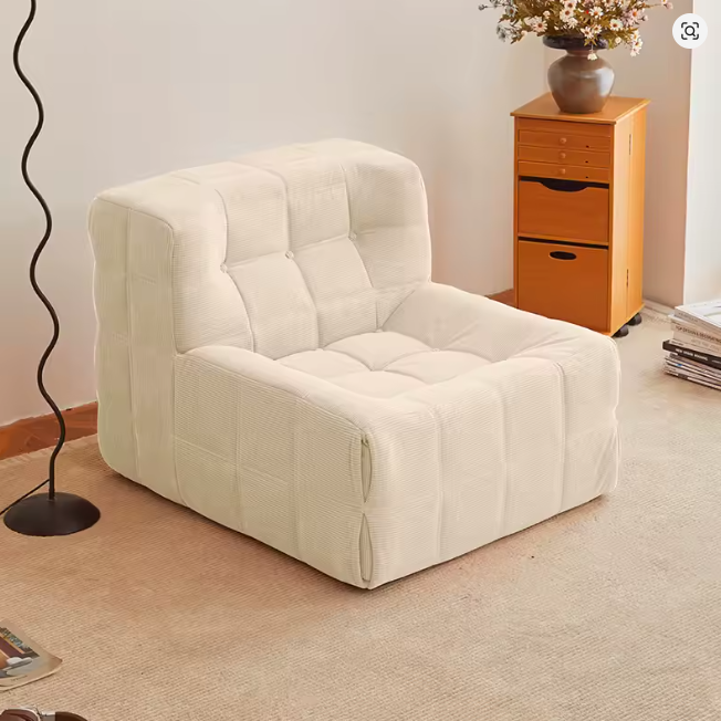 Retro Vacuum Compression Lazy Sofa Chair - Image 3