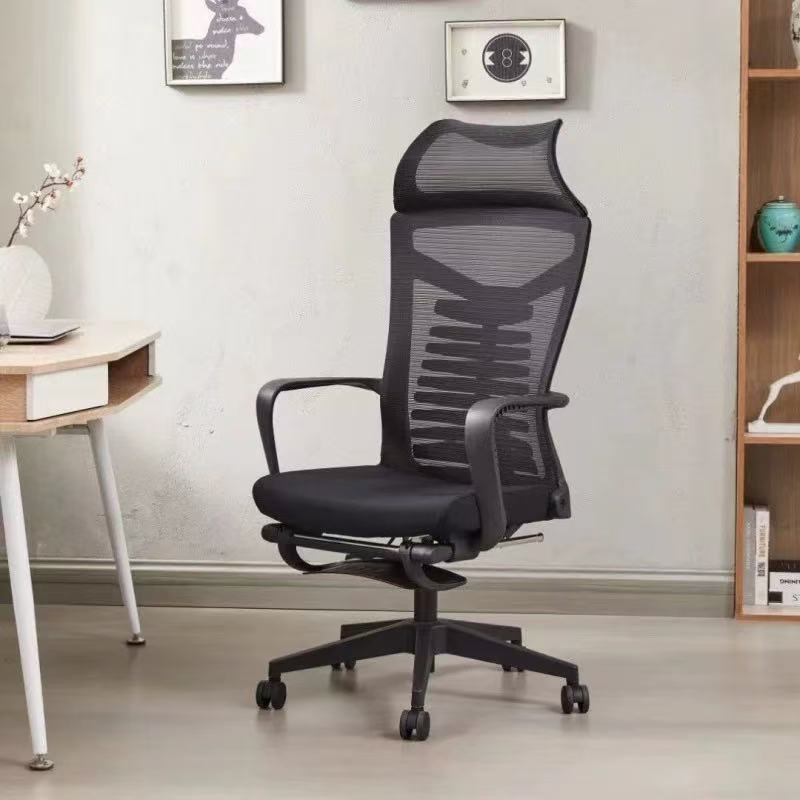 AeroFlex Ergonomic Mesh Executive Office Chair with Footrest