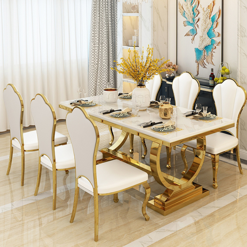 Beverly Luxury Marble Dining Table - Image 2