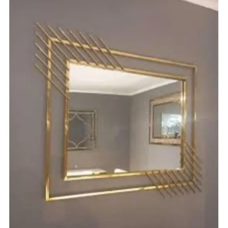 Modern Geometric Wall Mirror - Image 3