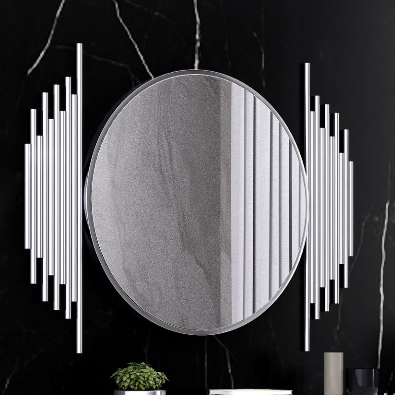 Luxury Vertical Accent Wall Mirror - Image 8