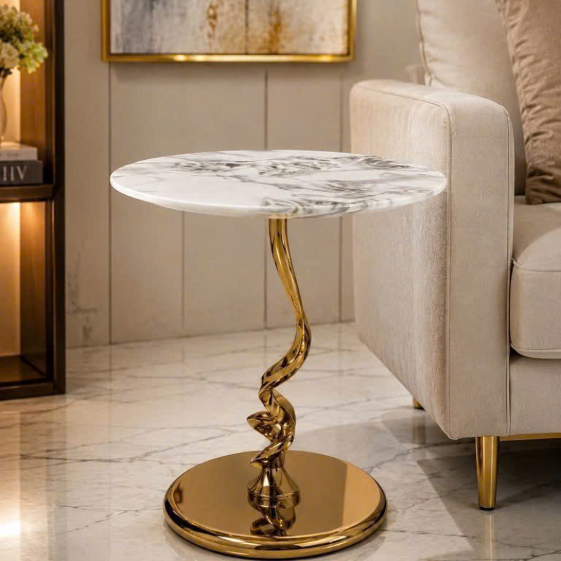 Avalon Marble Side Table - Image 2