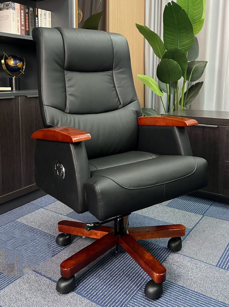 Morgan Genuine Leather Chair
