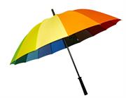 Casey Handheld Large Umbrella Multicolor