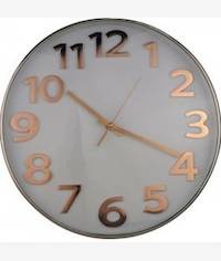 Casey Wall Clock Rose Gold