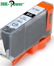 InkPower Generic Canon Ink C521BK for use with PIXMA iP3600