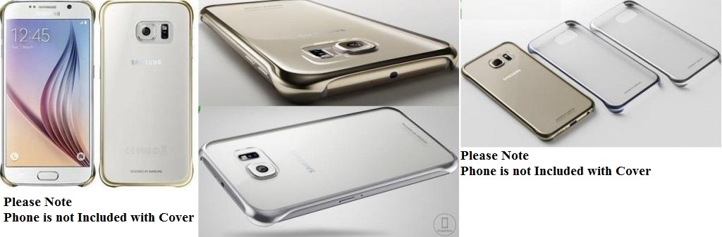 SAMSUNG S6 PHONE COVER CLEAR