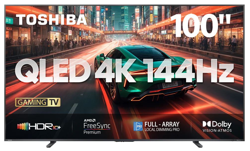 Toshiba 100 inch Z670N Series 4K QLED Smart LED TV