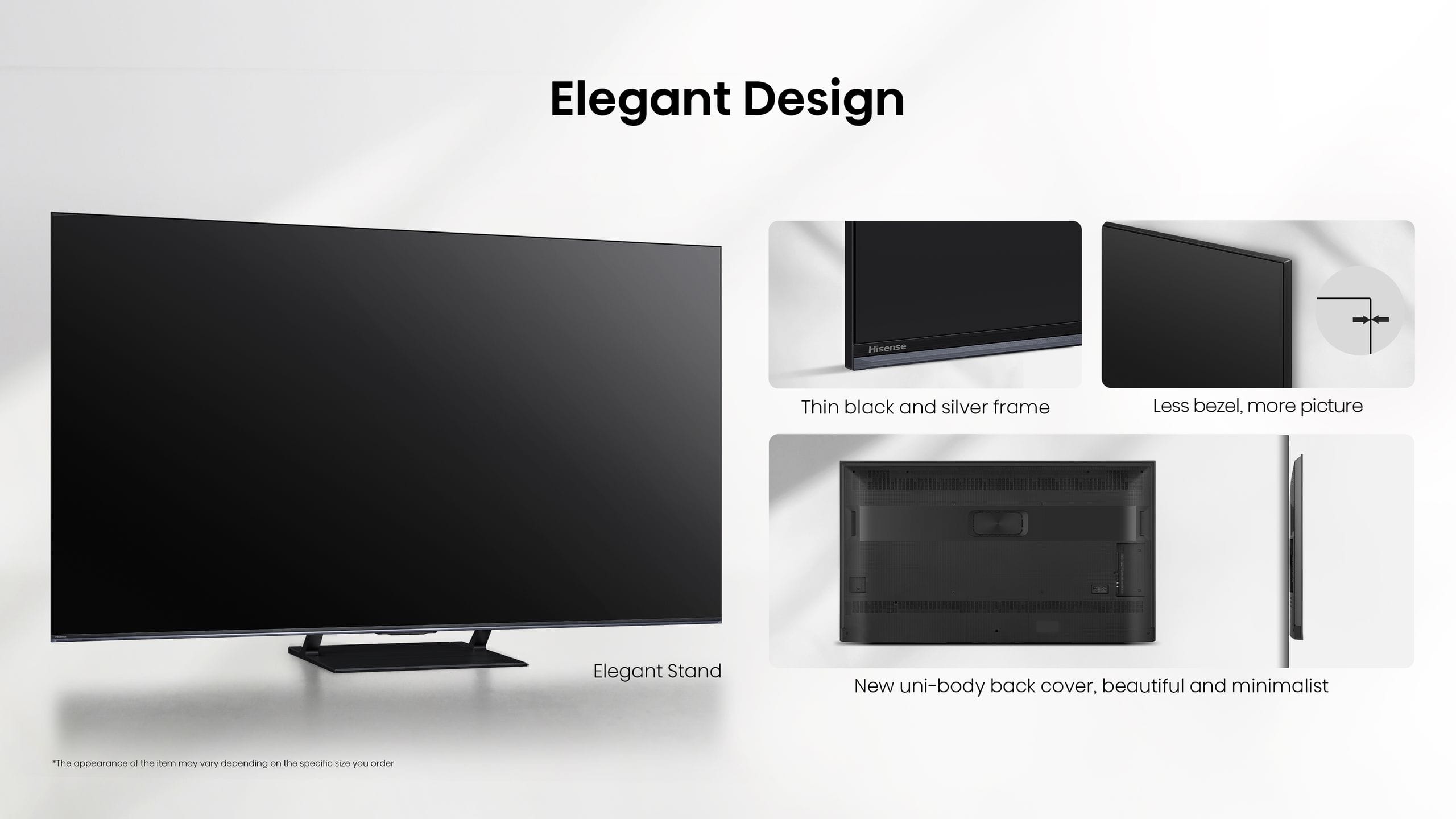 Hisense 85 Inch UHD Mini LED 165Hz Smart TV