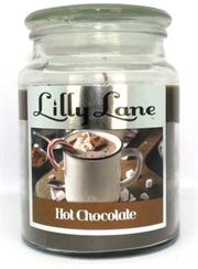 Lilly Lane Hot Chocolate Scented Candle Large Lidded Mason