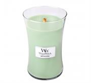 Woodwick White Willow Moss Large Candle jar